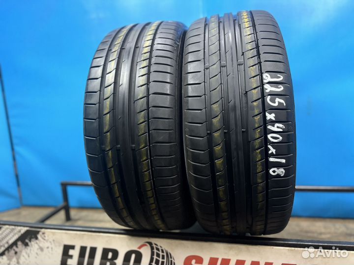 Continental ContiSportContact 5 225/40 R18 92Y