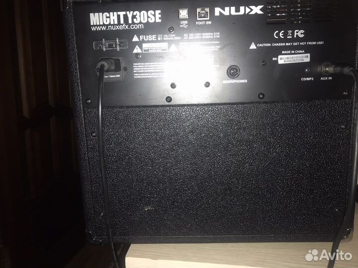 Гитарный комбоусилитель NUX mighty30 SE