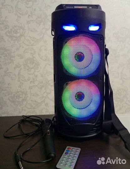 Акустические колонки с bluetooth