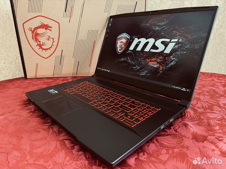 MSI Katana 17.3 144гц/i5-11400H/GTX1650