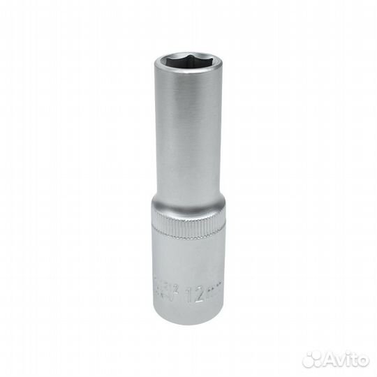 Головка торцевая глубокая 6-гранная 1/2''DR (12 мм