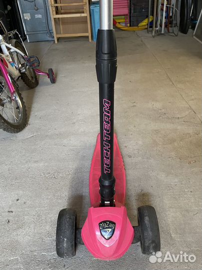 Самокат детский трехколесный складной