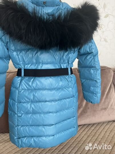 Пуховик для девочки 140 Moncler