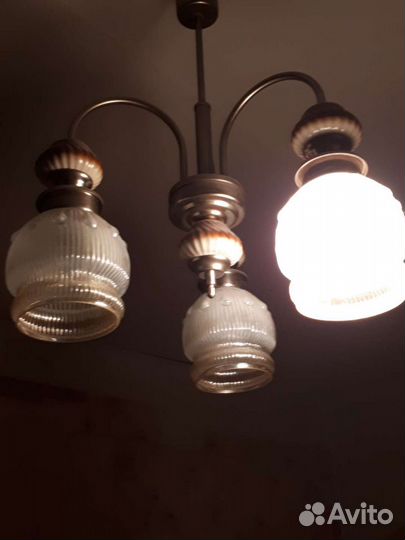 Люстра,бра винтаж СССР