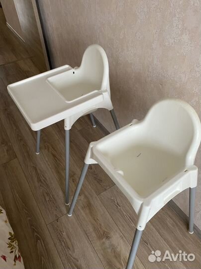 2 Стульчика для кормления IKEA antilop