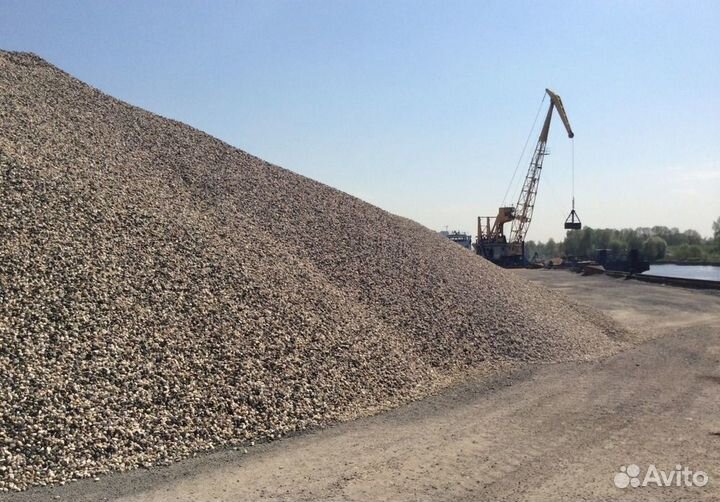 Щебень гравийный фр. 5-20