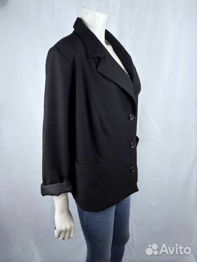 Max Mara пиджак женский XL. Шерсть