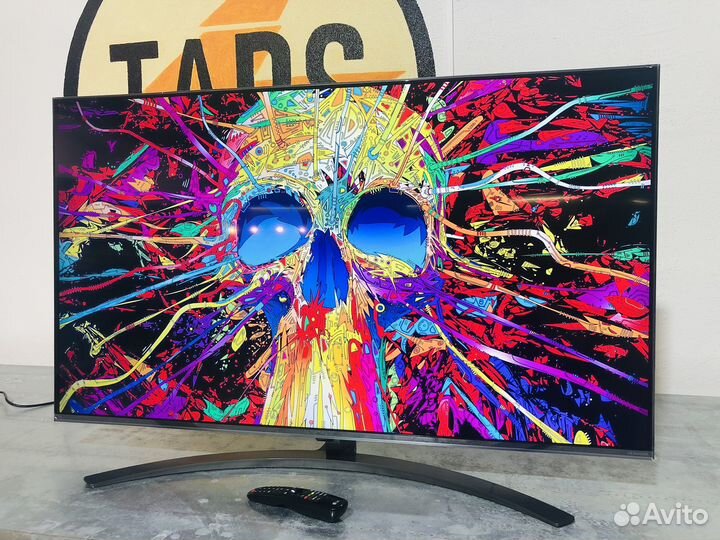 Яркий безрамочный 4К 120Hz LG 127см SMART TV HDR