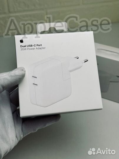Блок для зарядки iPhone Apple 35W Dual USB-C