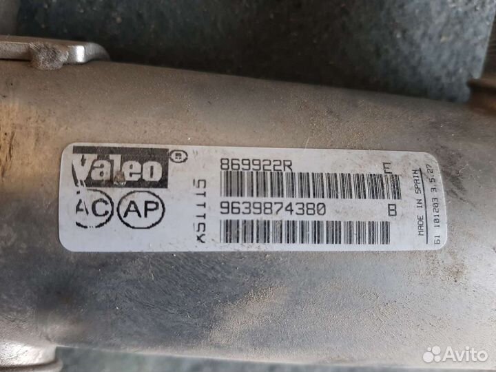 Клапан EGR с охладителем Peugeot 307 HDI 2.0л FAP