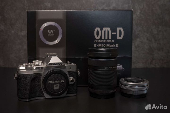 Olympus om-d e-m10 mark iii