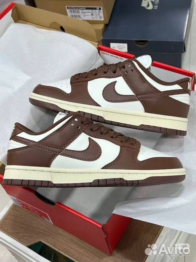 Кроссовки Nike Dunk low bordeaux