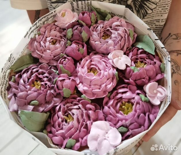 Зефирный букет