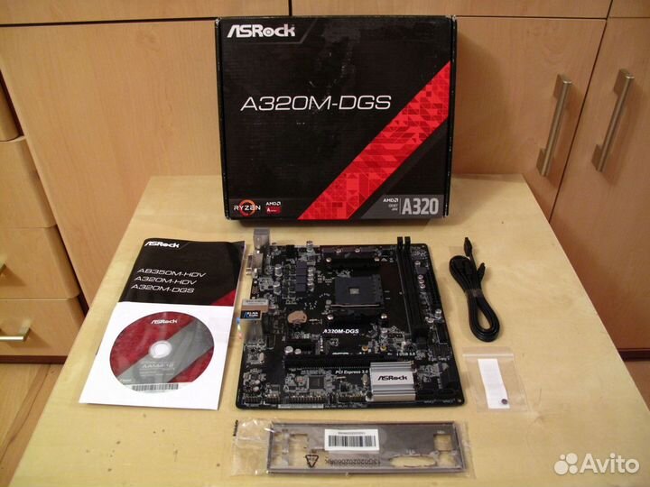 Asrock A320M DGS 2 DDR4 32GB 3200MHz A320 rev 1.04