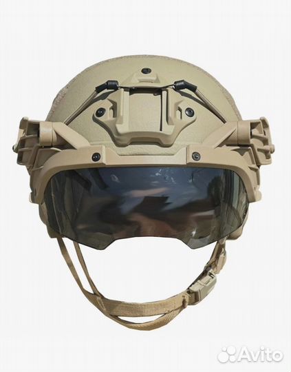 Откидные флип-очки для тактического шлема