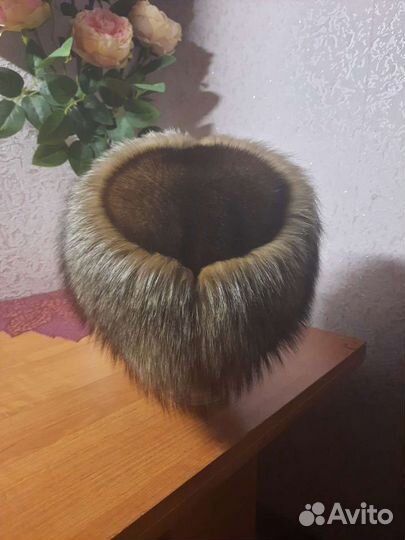 Шапка норковая женская