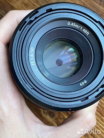Объектив sony fe 50 mm 1.8