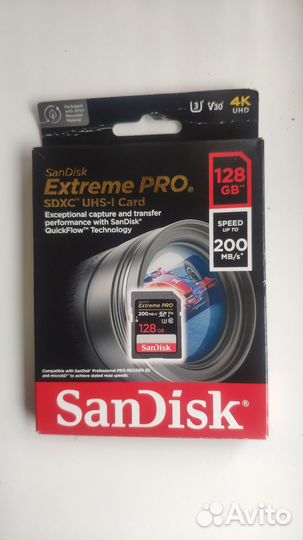 Карта памяти Sandisk extreme pro