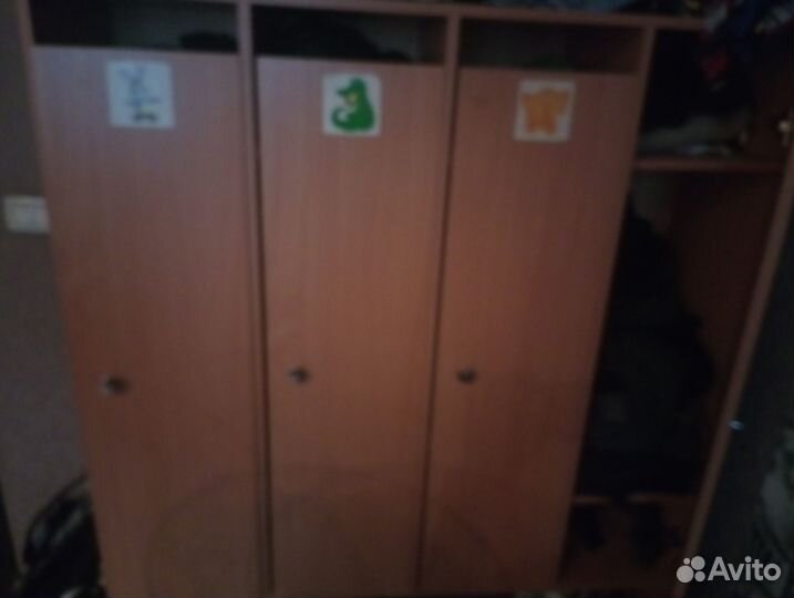 Шкафчик четырех секционный детский