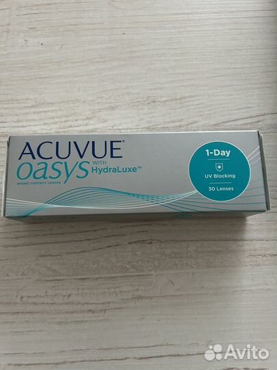 Линзы контактные acuvue oasys однодневные
