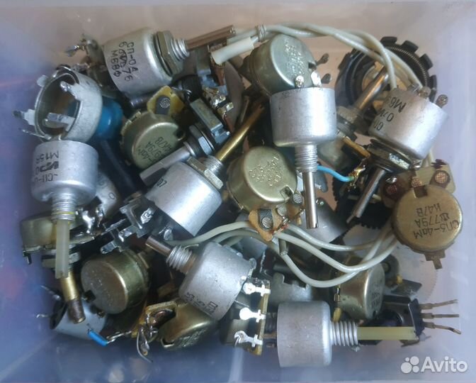 Резисторы переменные разные