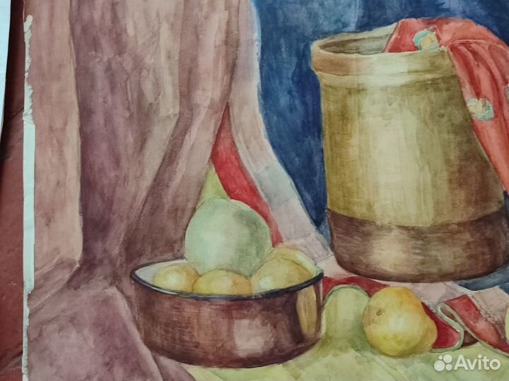 Акварельный натюрморт