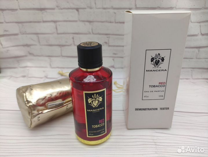 Mancera red tobacco 120 ml. (Тестер)