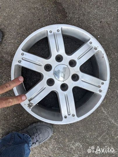 Диски R17 4шт. с Паджеро 4