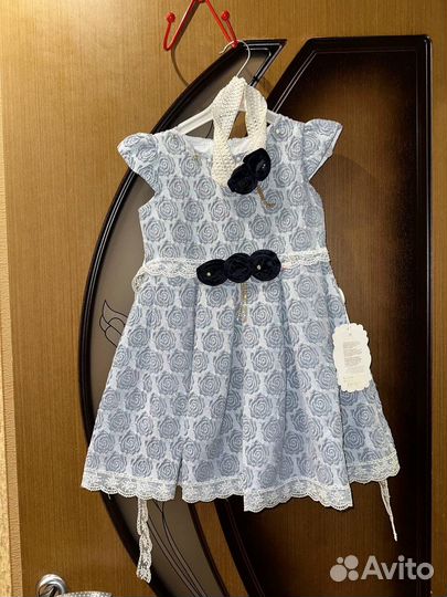 Нарядное платье для девочки 104