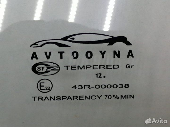 Стекло двери переднее левое Chevrolet Cobalt