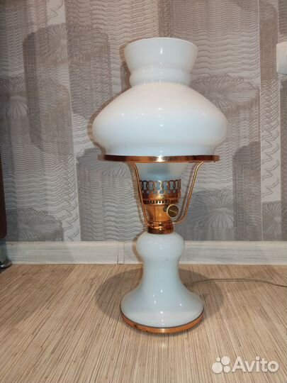 Настольная лампа под керосинку СССР