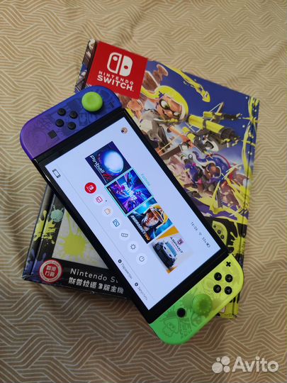 Nintendo Switch oled splatoon 3 edition