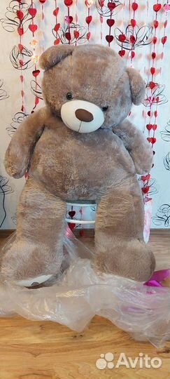 Большой плюшевый мишка новый