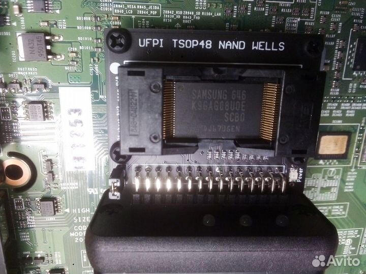 Прошитая микросхема K9GAG08U0E, Ремонт main