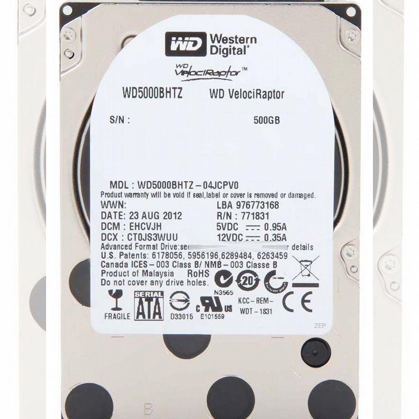[WD5000BHTZ] Жесткий Диск Western Digital 500gb Sata Wd5000bhtz
