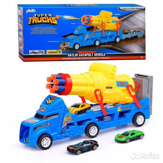 Тrucks Автовоз с катапультой