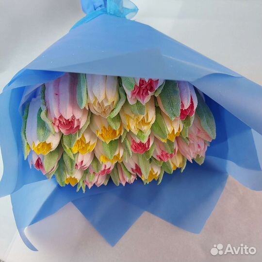 Зефирные тюльпаны