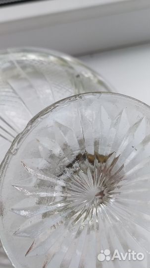 Ваза для фруктов на ножке СССР