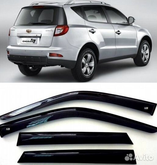 Дефлектор двери Gelly Emgrand X7 с 2013