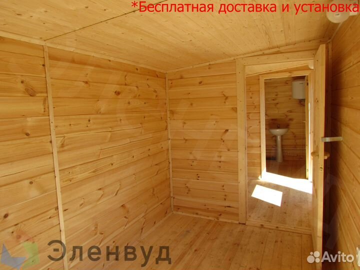 Дачный домик с душем и туалетом