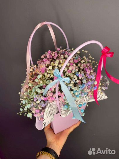 Композиция с гипсофилой