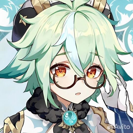 Косплей Сахароза Геншин Импакт увоуво