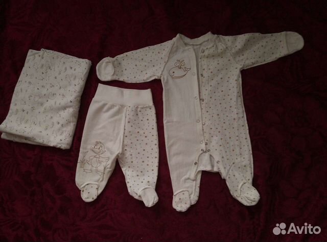 Детские вещи для новорожденных