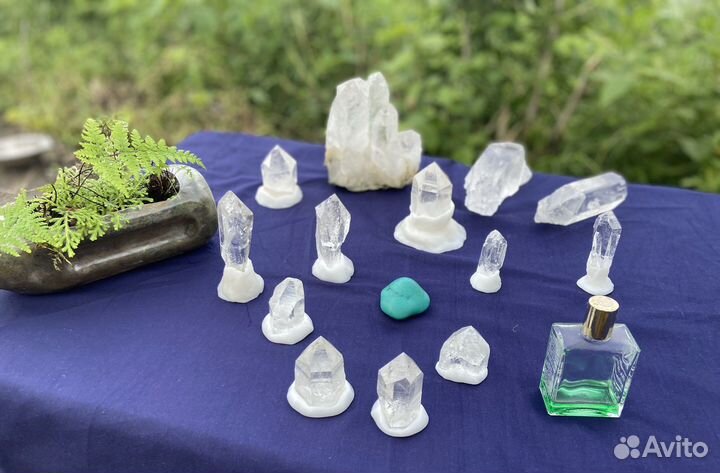 Кристаллы гималайского кварца