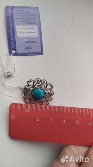Брошь новая
