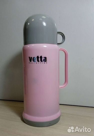 Термос Vetta 0,6л со стеклянной колбой