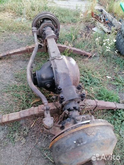 Передний мост газ 66 (редуктор газ 53)