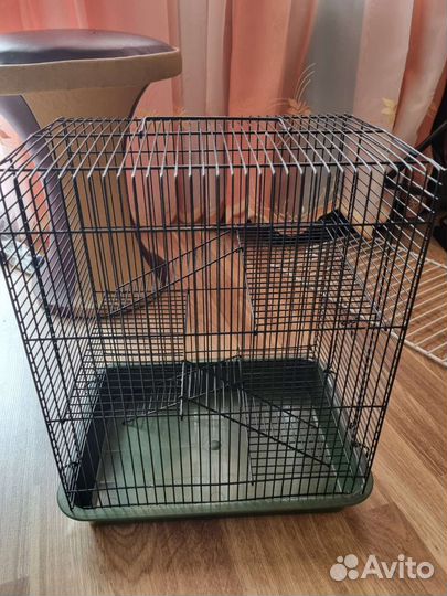 Клетка для грызунов трехэтажная