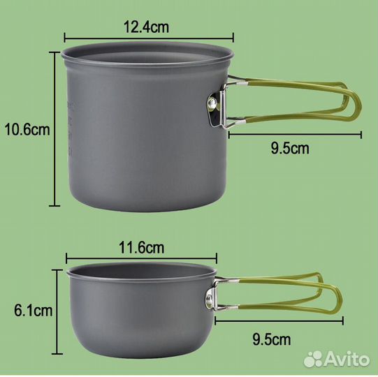 Походная посуда туристическая посуда