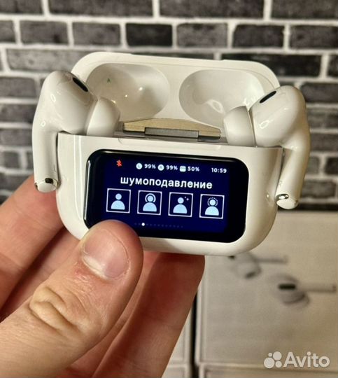 Наушники Airpods pro 2 с дисплеем оптом